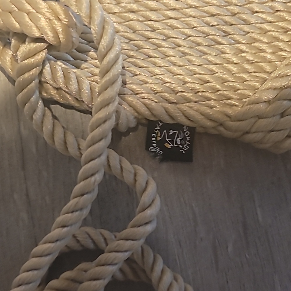 NWOT Nomadic State Of Mind Bondi Camel Tan Rope Vegan Unisex Sandals - Picture 5 of 6